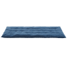 Blauw katoenen 'gaddiposh' matras 90x190